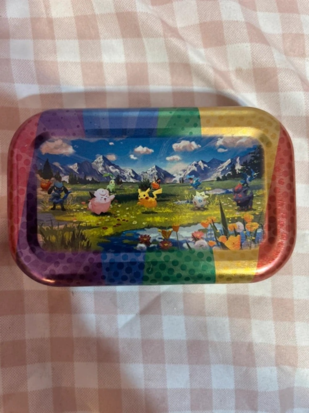 Mystery Authentic Collectors Very Desirable High Demand Pokemon Trading Tin - Picture 2 of 2